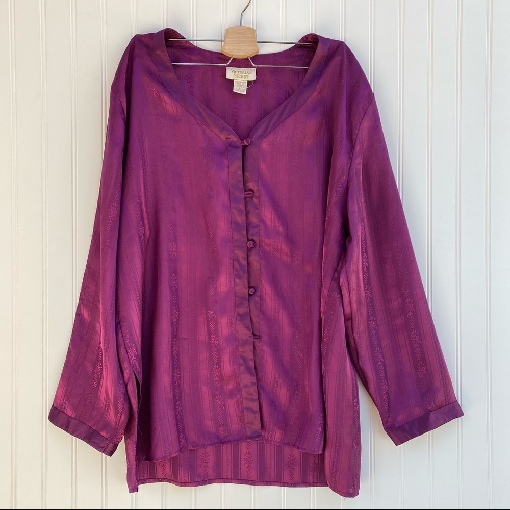 Vintage Victoria Secret Sleep Button Up